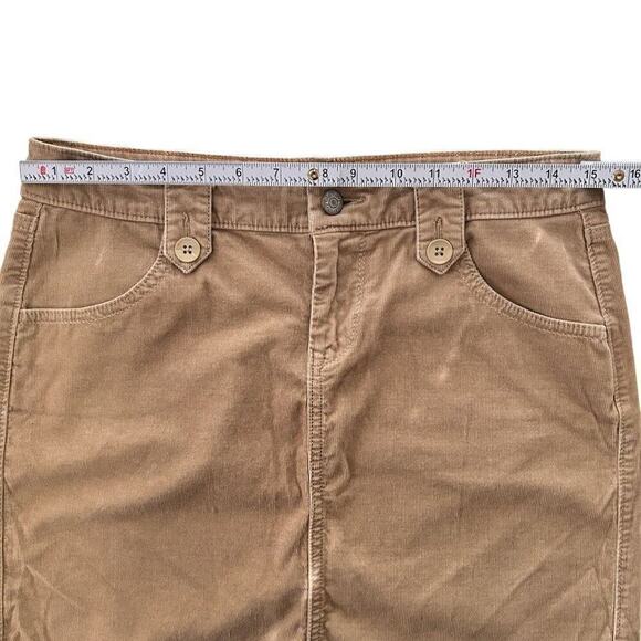 Old Navy Women's Classic Flannel Corcory Skirt Size 4 Tan 4 Pockets See Photos - Picture 6 of 8